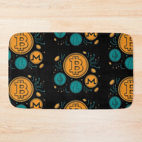 Item preview, Crypto Revolution – Futuristic Design with Bitcoin, Ethereum, Litecoin & Monero designed and sold by alessiob.