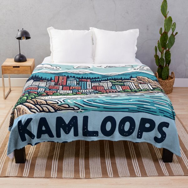 Item preview, Kamloops BC Canada  designed and sold by HowToCanadian.