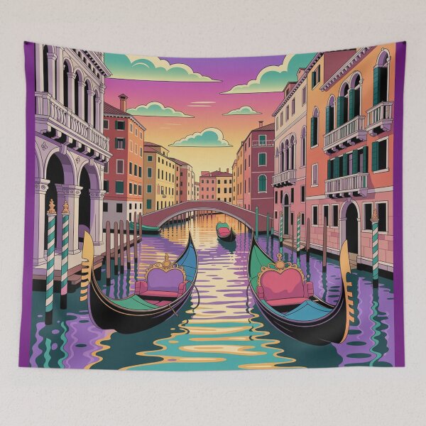 Item preview, Сityscape of Venice. designed and sold by Lilashakti ⭐️ ⭐️ ⭐️ ⭐️ ⭐️.