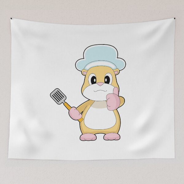 Item preview, Hamster Cook Spatula Cooking designed and sold by Snabdesign84.