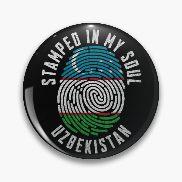 Item preview, Stamped in My Soul Uzbekistan Flag Uzbek Pride Roots designed and sold by chrisrivait.