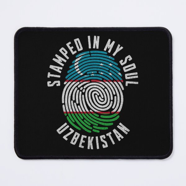 Item preview, Stamped in My Soul Uzbekistan Flag Uzbek Pride Roots designed and sold by chrisrivait.