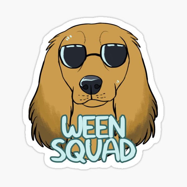 WEEN SQUAD (longhaired cream) Sticker