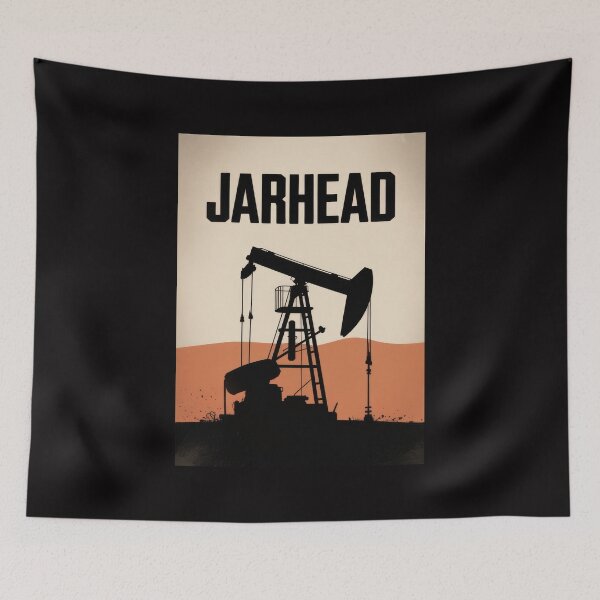 Item preview, Jarhead Film Minimalist Fan Art Poster designed and sold by Enea Kelo.