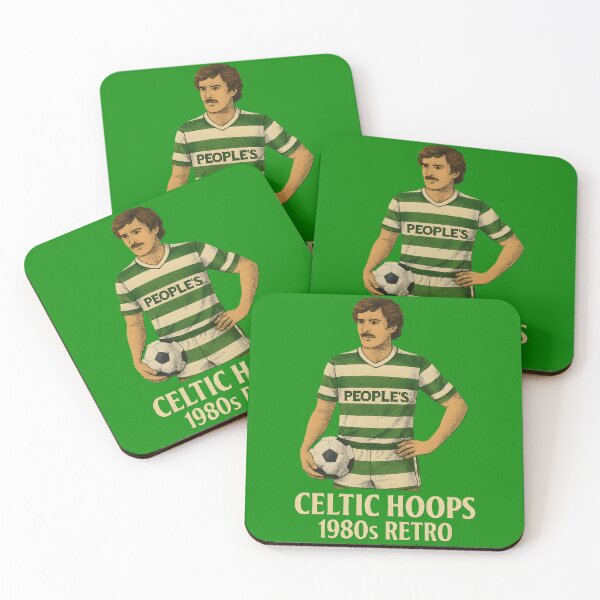 Item preview, Celtic Hoops – 1980s Retro Kit (Full Colour) designed and sold by WhisperFrame.