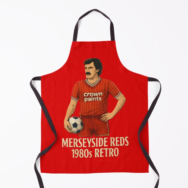 Artikelvorschau, Merseyside Reds – Retro-Trikot der 1980er (Vollfarbe) entworfen und verkauft von WhisperFrame.