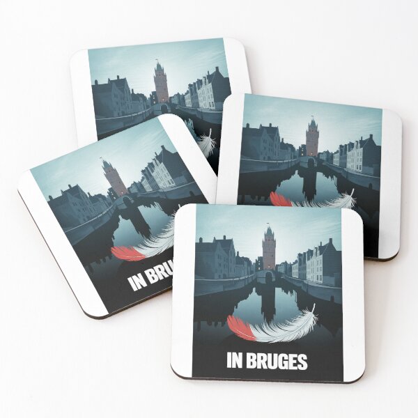 Item preview, In Bruges Film Minimalist Fan Art Poster designed and sold by Enea Kelo.