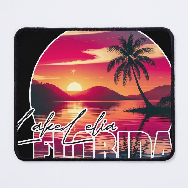 Item preview, Lake Lelia, Polk County, Florida, Lake sunset designed and sold by Wanderful-roads.