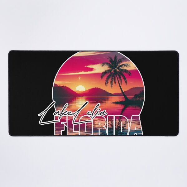 Item preview, Lake Lelia, Polk County, Florida, Lake sunset designed and sold by Wanderful-roads.