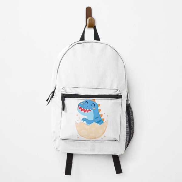 Item preview, Cute Blue Baby Dinosaur Hatching from Egg designed and sold by ArtfulWeave.