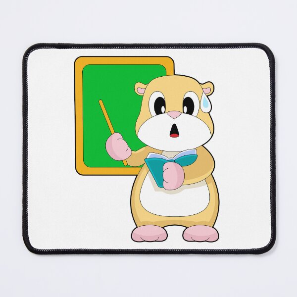 Item preview, Hamster Teacher Blackboard School designed and sold by Snabdesign84.