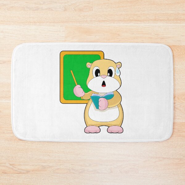 Item preview, Hamster Teacher Blackboard School designed and sold by Snabdesign84.
