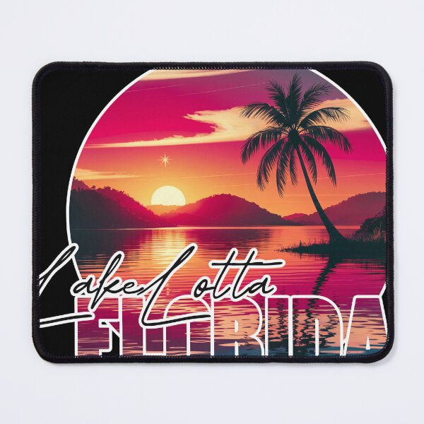 Item preview, Lake Lotta, Orange County, Florida, Lake sunset designed and sold by Wanderful-roads.