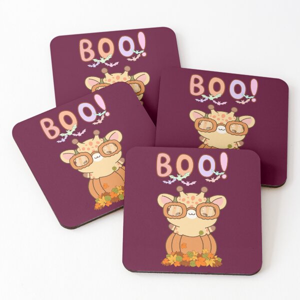 Artikelvorschau, Giraffe Boo Halloween Bunte Fledermäuse Niedliche Lustige Geschenke entworfen und verkauft von PROPera-design.