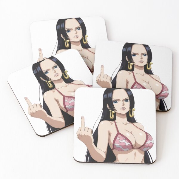 Item preview, Anime Boa Hancock Middle Finger  designed and sold by Kuroi Pixel.