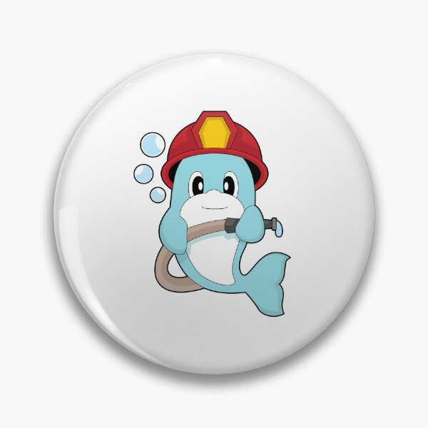 Item preview, Dolphin Firefighter Fire hose Fire department designed and sold by Snabdesign84.