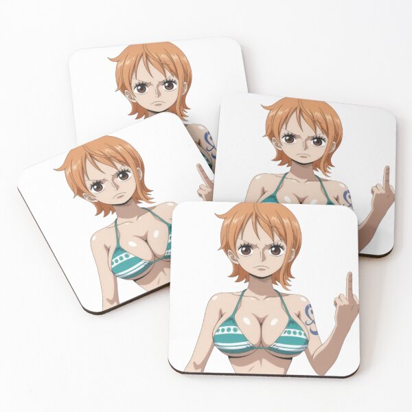 Item preview, Anime Nami Middle Finger  designed and sold by Kuroi Pixel.