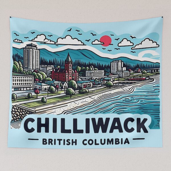 Item preview, Chilliwack BC Canada  designed and sold by HowToCanadian.