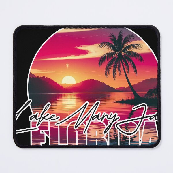 Item preview, Lake Mary Jane, Orange County, Florida, Lake sunset designed and sold by Wanderful-roads.