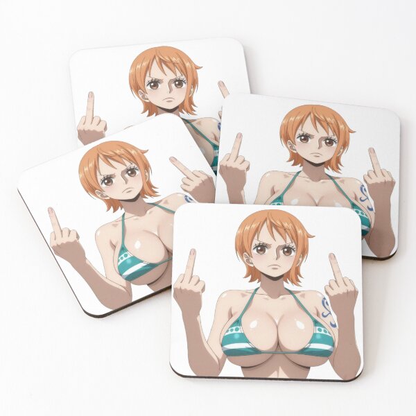 Item preview, Anime Middle Finger - Nami designed and sold by Kuroi Pixel.