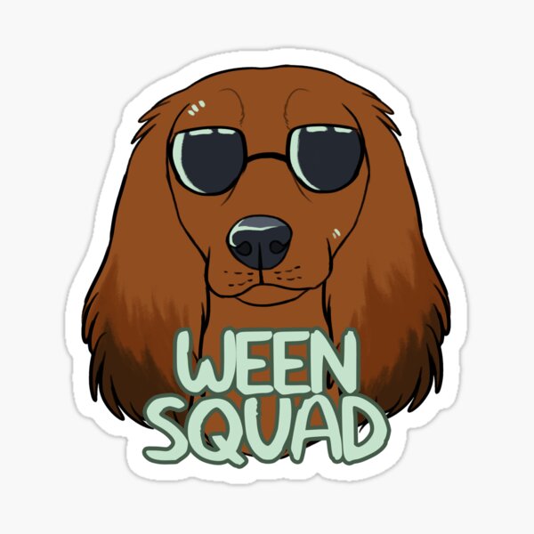 WEEN SQUAD (longhaired red) Sticker