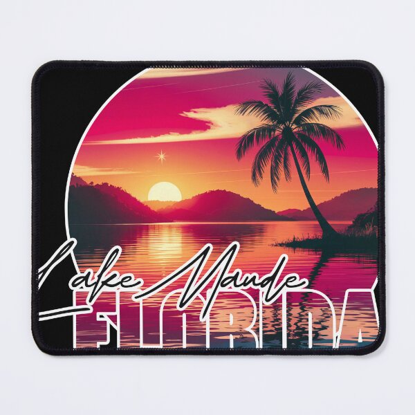 Item preview, Lake Maude, Polk County, Florida, Lake sunset designed and sold by Wanderful-roads.