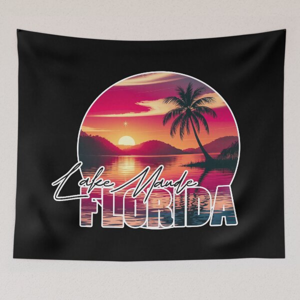 Item preview, Lake Maude, Polk County, Florida, Lake sunset designed and sold by Wanderful-roads.