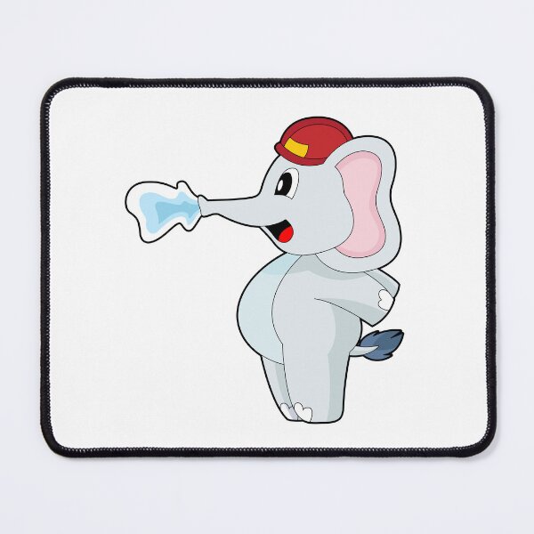 Item preview, Elephant Firefighter Fire helmet Fire department designed and sold by Snabdesign84.