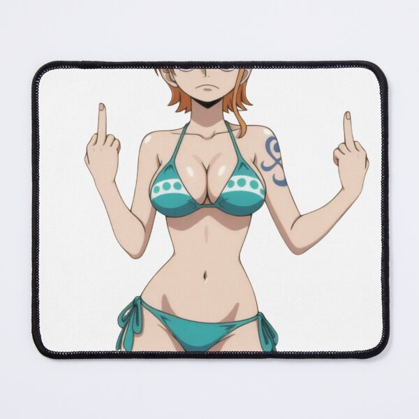 Item preview, Anime Middle Finger - Nami waifu designed and sold by Kuroi Pixel.