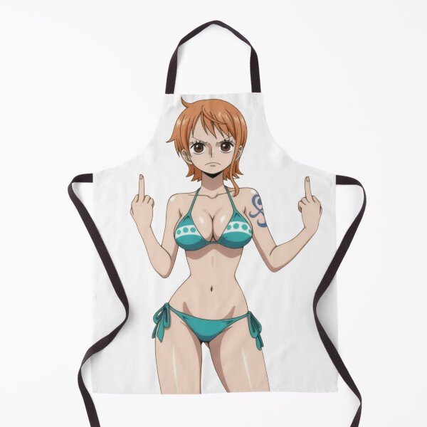 Item preview, Anime Middle Finger - Nami waifu designed and sold by Kuroi Pixel.