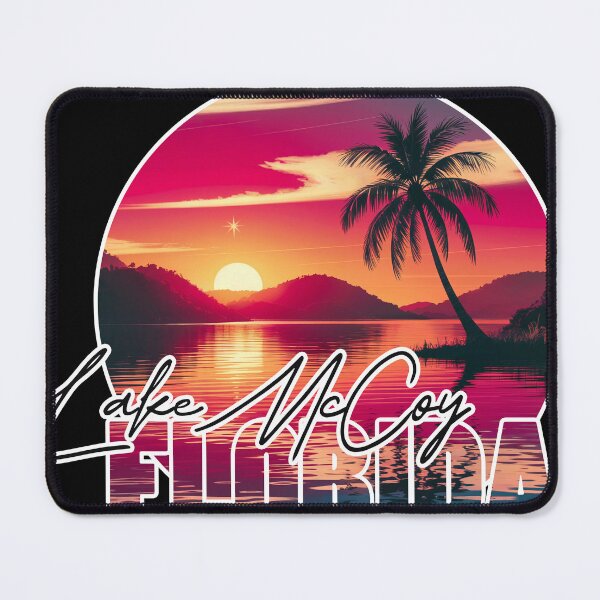 Item preview, Lake McCoy, Orange County, Florida, Lake sunset designed and sold by Wanderful-roads.