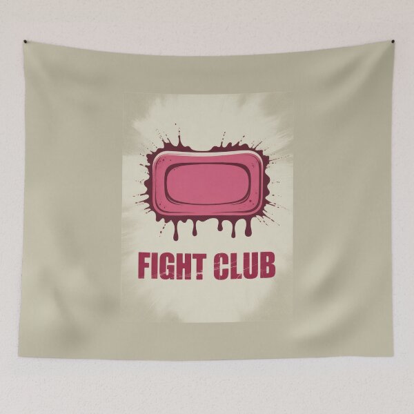 Item preview, Fight Club Film Minimalist Fan Art Poster designed and sold by Enea Kelo.