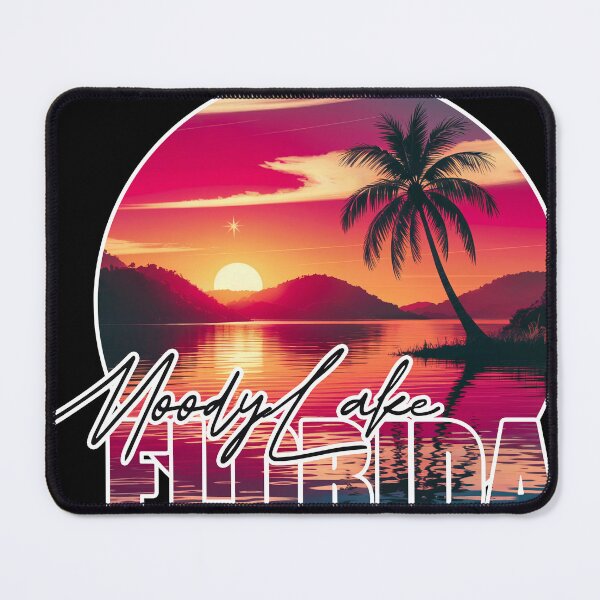 Item preview, Moody Lake, Pasco County, Florida, Lake sunset designed and sold by Wanderful-roads.