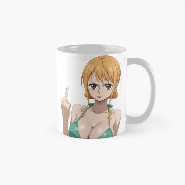 Item preview, Anime Middle Finger Nami Waifu designed and sold by Kuroi Pixel.