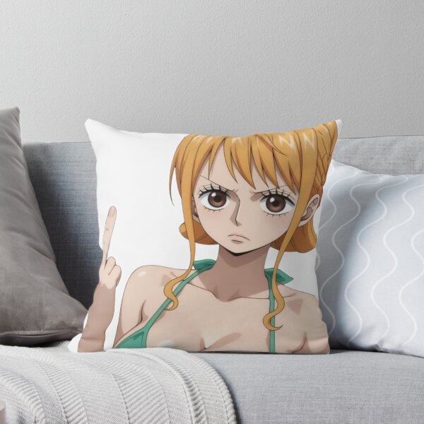 Item preview, Anime Middle Finger Nami Waifu designed and sold by Kuroi Pixel.