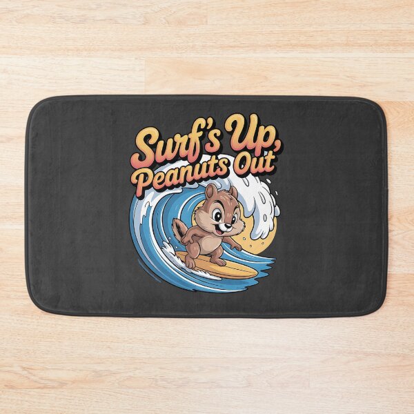 Item preview, chipmunk sports - funny chipmunk - chipmunk lover - chipmunk surfing - sarcastic sports - chipmunk workout  - chipmunk tennis - chipmunk - quirky chipmunk - nut lover designed and sold by JansenGS.
