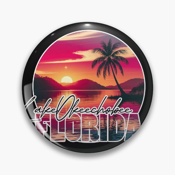 Item preview, Lake Okeechobee, Palm Beach, Florida, Lake sunset designed and sold by Wanderful-roads.