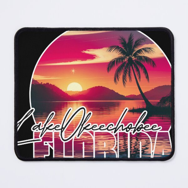 Item preview, Lake Okeechobee, Palm Beach, Florida, Lake sunset designed and sold by Wanderful-roads.