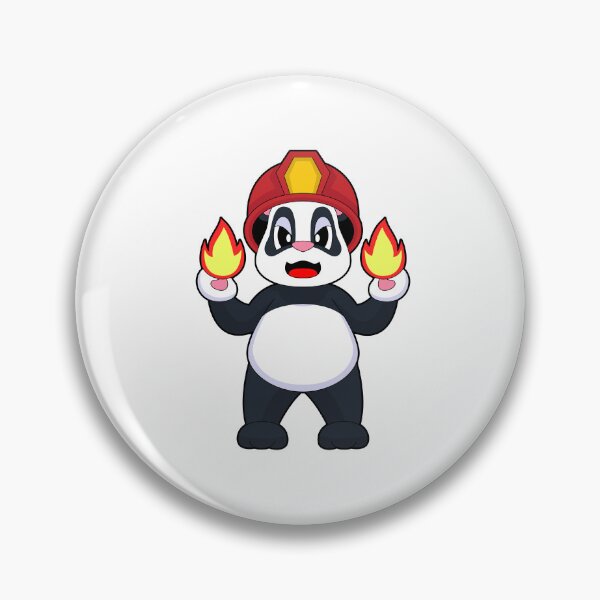 Item preview, Panda Firefighter Fire Fire department designed and sold by Snabdesign84.