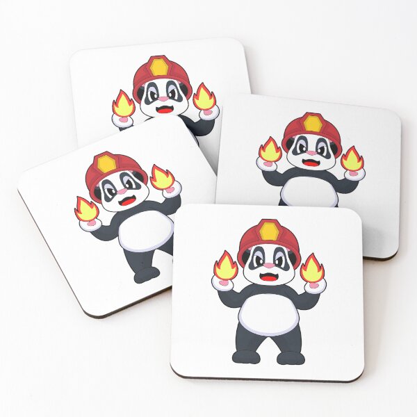 Item preview, Panda Firefighter Fire Fire department designed and sold by Snabdesign84.