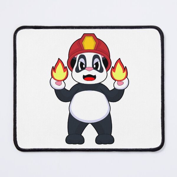 Item preview, Panda Firefighter Fire helmet Fire department designed and sold by Snabdesign84.