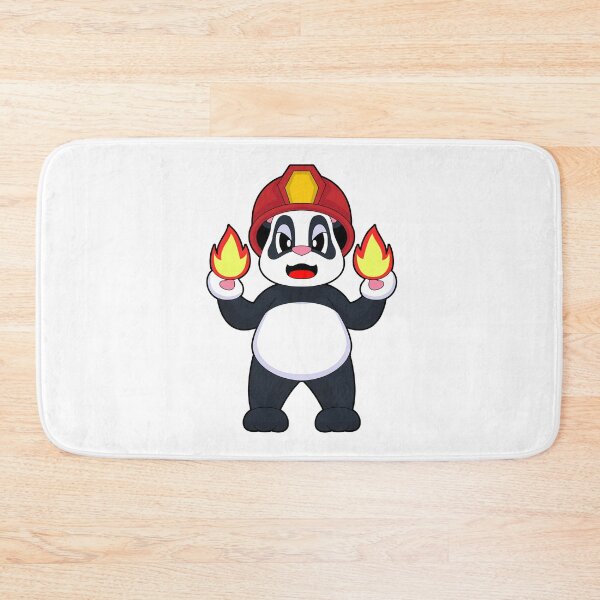 Item preview, Panda Firefighter Fire Fire department designed and sold by Snabdesign84.