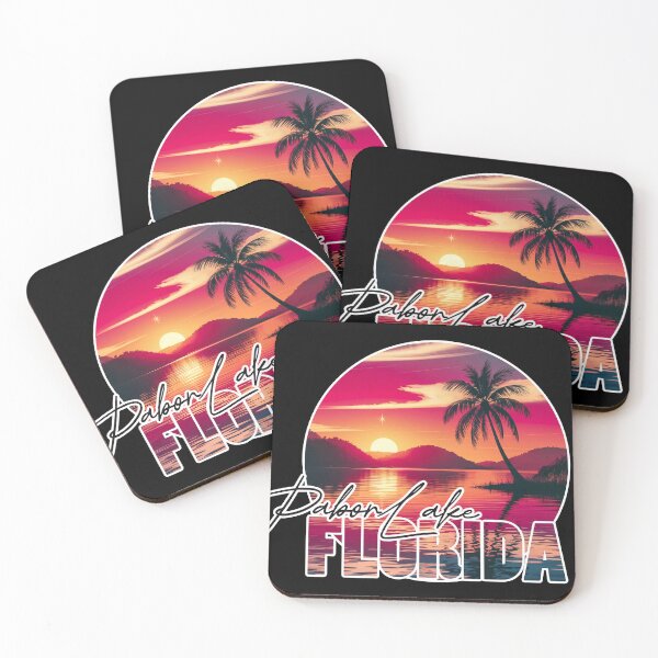 Item preview, Pabor Lake, Polk County, Florida, Lake sunset designed and sold by Wanderful-roads.