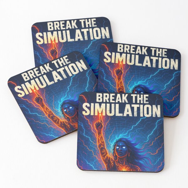 Item preview, Break the Simulation (More products) designed and sold by LumaLine.