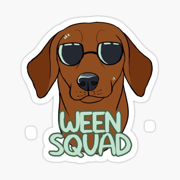 Item preview, WEEN SQUAD (shorthaired red) designed and sold by mexicanine.