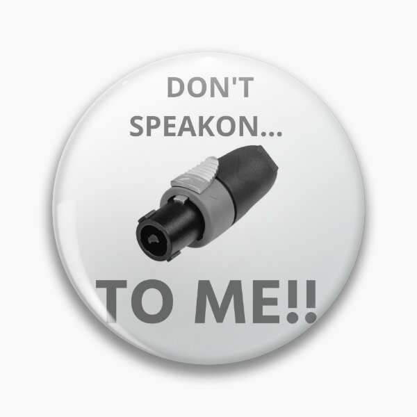Item preview, Don't Speakon... To Me designed and sold by Oryvo.