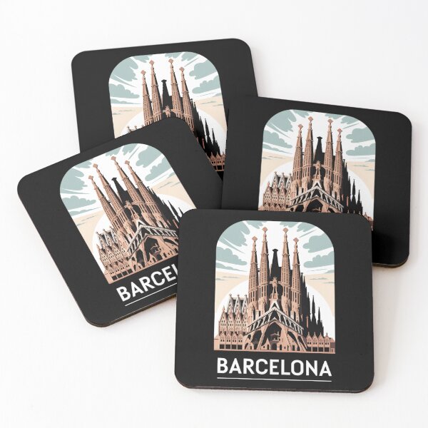 Item preview, I Love Barcelona Spain – Sagrada Familia Travel Souvenir Architecture Gift designed and sold by robyclub.