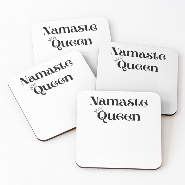 Item preview, Namaste Queen funny woman yoga instructor cute meditation designed and sold by snowry.