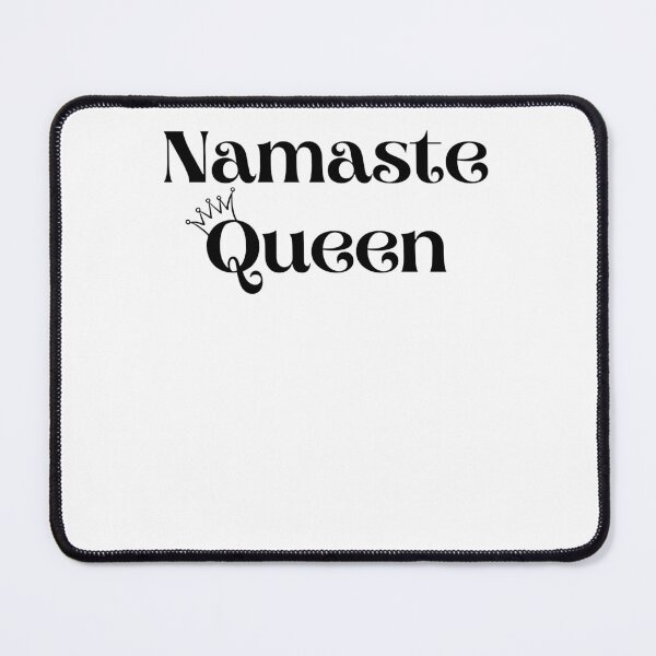 Item preview, Namaste Queen funny woman yoga instructor cute meditation designed and sold by snowry.