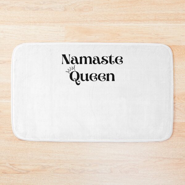 Item preview, Namaste Queen funny woman yoga instructor cute meditation designed and sold by snowry.